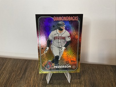 2024 Topps Series 2 - Joc Pederson #603 Holiday FIREWORKS    4/5 !