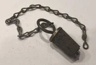 Original Complete Civil War Era Cork Canteen Stopper W/ Chain (.730”)