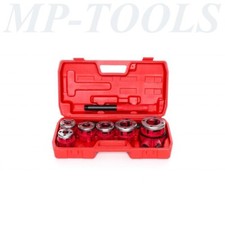 FILIERA FILIERE PER TUBI IDRAULICI COMPLETA SET 7pz 1/4" 3/8" 1/2" 3/4" 1" 1-1/4