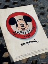 Mickey Mouse Club Scrapbook Vintage 1975 Walt Disney Keith Keller