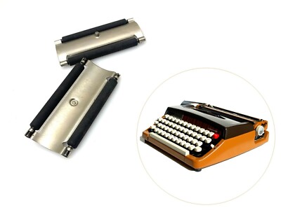 Feed Rollers for Brother Typewriter Vtg Original Part Rubber Paper Feed Rollers