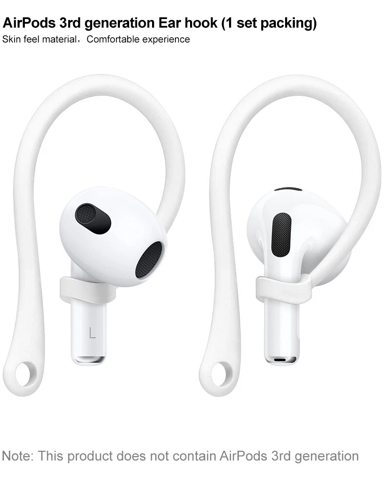 IMAK Ear Hooks For AirPods 3 Skin Feel TPU Material Prevent