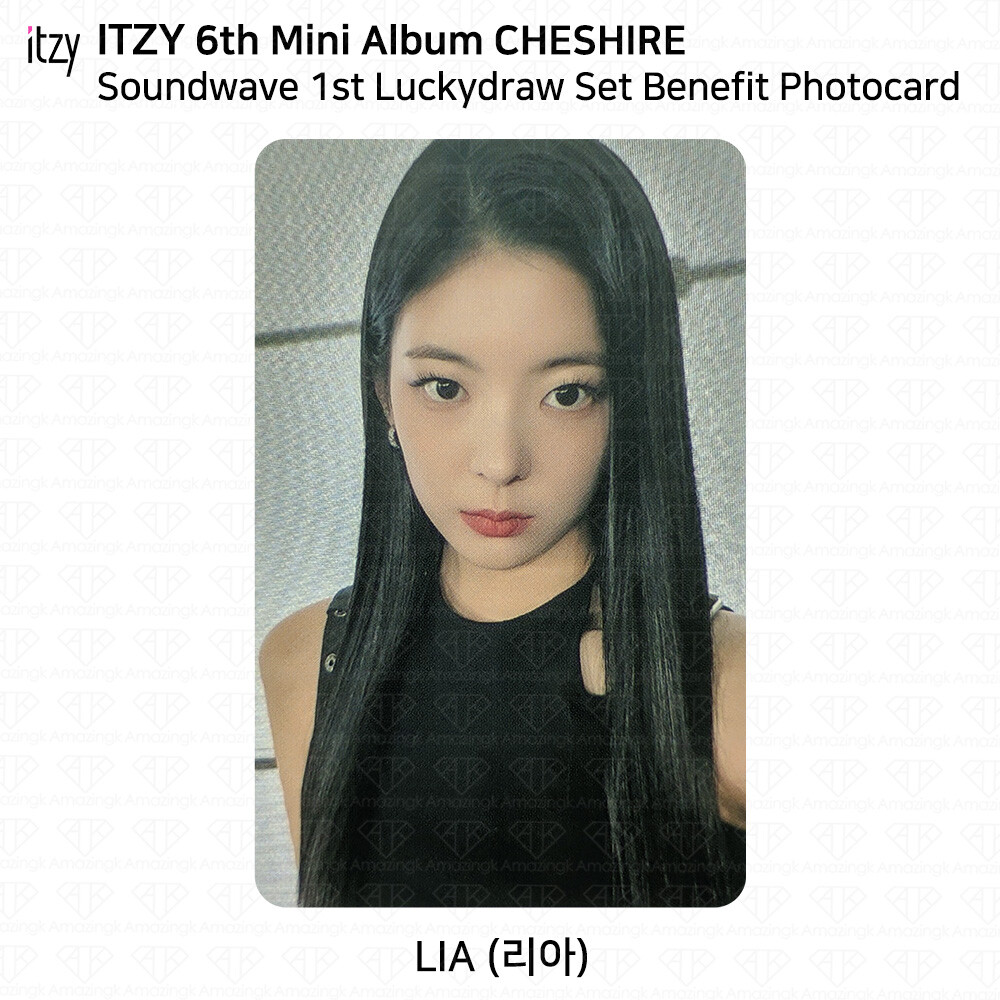 itzy チェリョン Cheshireトレカ ヨントン 当選 soundwave ITZY チェリョン トレカ 特典 CHESHIRE soundwaveラキドロ