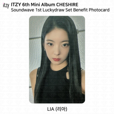 ITZY 6th Mini Album Cheshire Soundwave 1st Lucky Draw