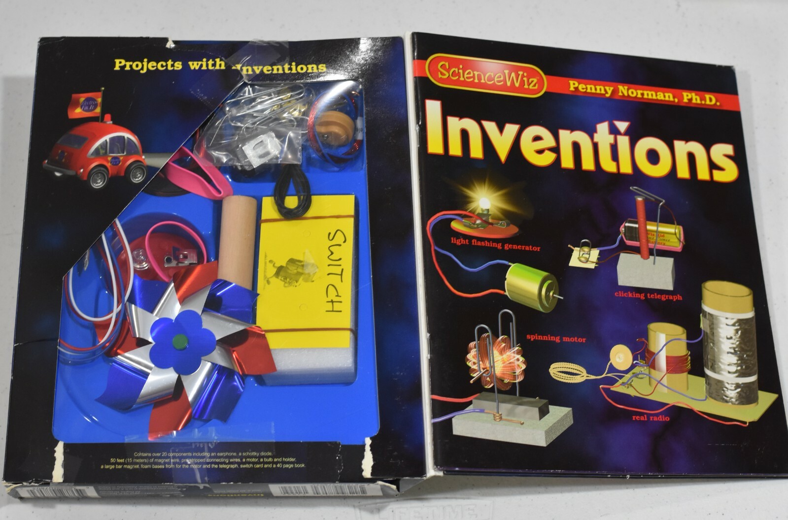 Science Project Invention ScienceWiz INVENTIONS Projects Educational Science Book Activity Kit ...