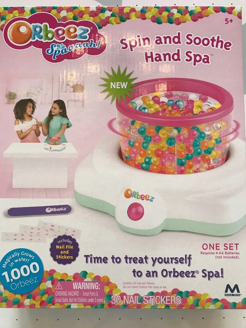 Orbeez SPAAAAH 1000 Rainbow Colors Spin and Soothe Hand Spa for sale online | eBay