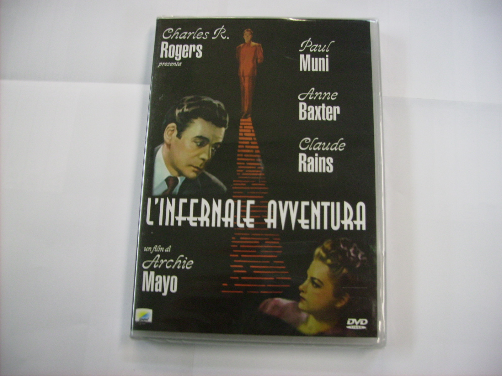 L'INFERNALE AVVENTURA - DVD SIGILLATO - PAUL MUNI - ANNE BAXTER - CLAUDE RAINS