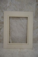 Photo photo monture bord biseauté beige 25,5 cm x 20 cm