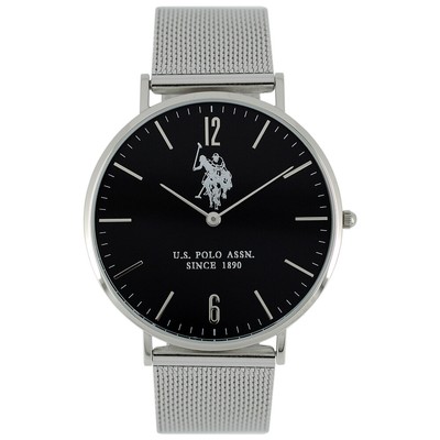 U.S. POLO ASSN nero Orologio Maschile USP4499ST WK Acciaio 40 mm quarzo  casual | eBay