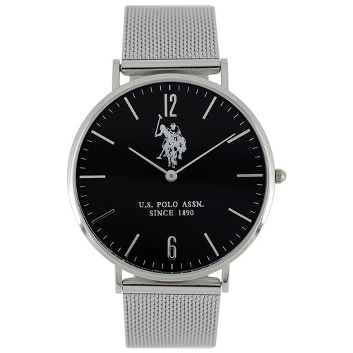 U.S. POLO ASSN nero Orologio Maschile USP4499ST WK Acciaio 40 mm quarzo  casual | eBay