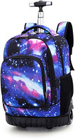 Bozonli Trolley Rucksack Schulranzen Rollen Laptop HandgepäCk Tasche Koffer Neu