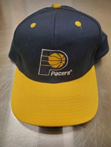 Logo 7 Vintage NBA Indiana Pacers Hat Adult One Size Blue Snapback Adjustable...