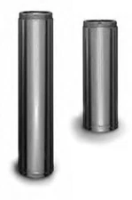 8GLA  INSULATED  SECURITY CHIMNEY  8inch chimney inner 10 inch outer adjustable