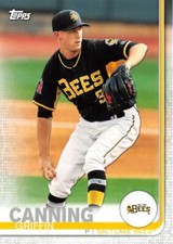 2019 TOPPS PRO DEBUT - GRIFFIN CANNING
