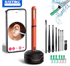 Wireless WiFi Otoscope Ear Scope Endoscope Clean Camera for iPhone iPad Android