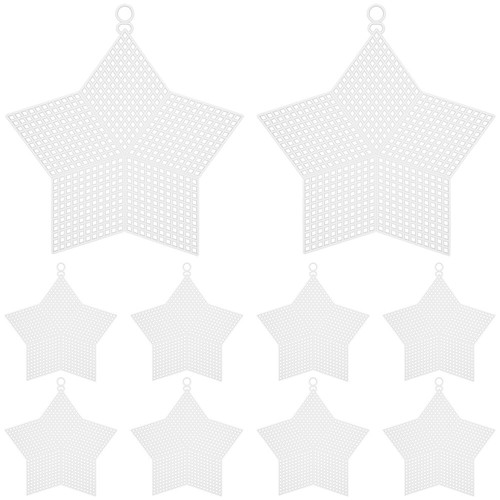 10 Pcs Foam Grid Sheet Canvas for Plastic Bag White Mesh Sheets Travel