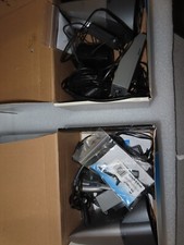 Lot of 2 Plantronics CS50 Wireless Office Headset System