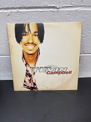 Tevin Campbell - Back To The World Vinyl Record /12