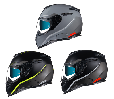 Nexx SX.100 Skyway Full Face Motorcycle Helmet (XS-2XL) (3 Colors