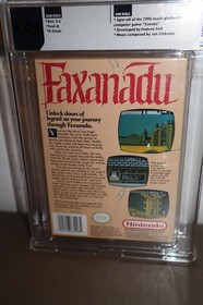 WATA 9.6 - B  SEALED - Faxanadu - NES Nintendo Graded