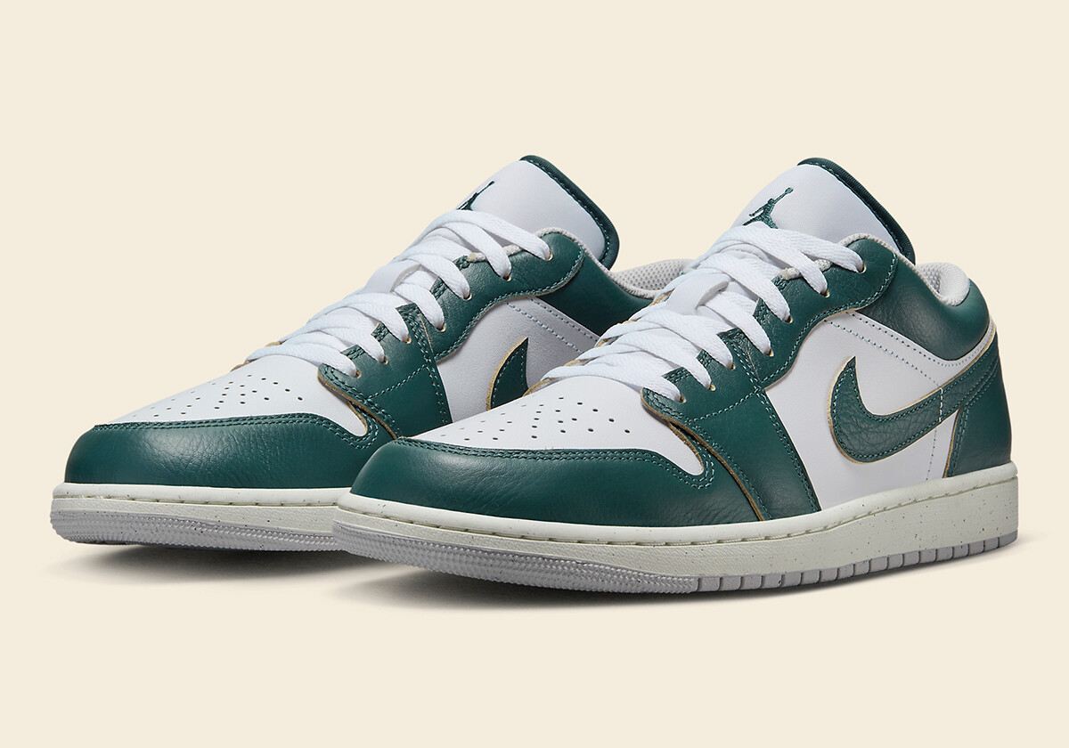Nike Air Jordan 1 Retro Low SE Oxidized Green Sail White Nike Air Jordan 1 Retro Low SE Oxidized Green Sail White