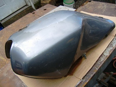 Yamaha Vision XZ 550 XZ550 gas fuel tank 1982-83 numerous patches