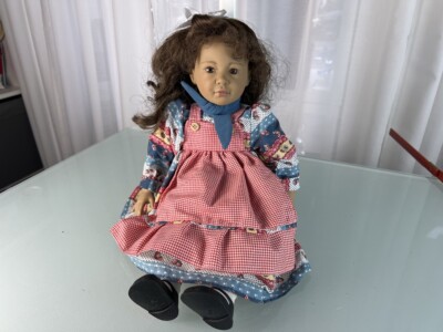 Künstlerpuppe Vinyl Llorens Puppe 45 cm. Top Zustand 