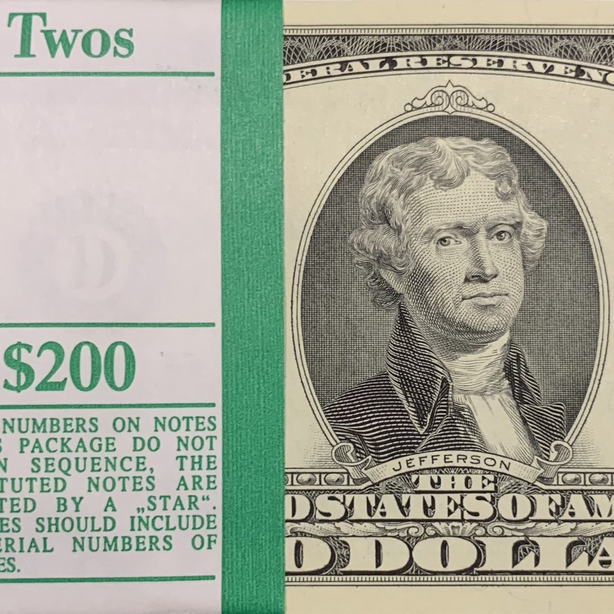✯ LUCKY! ✯ $2 Bills ✯ CRISP UNCIRCULATED!✯ | eBay