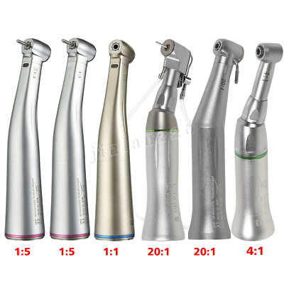 Dental NSK Style E-type 1:5 1:1 20:1 4:1 Contra Angle Handpiece /Fiber Optic LED