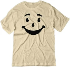 BSW Men's Cool-Aid Man Face Oh Yeah! Juice Shirt