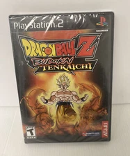 Dragon Ball Z: Budokai Tenkaichi Sony PlayStation 2 PS2 BLACK LABEL New/READ