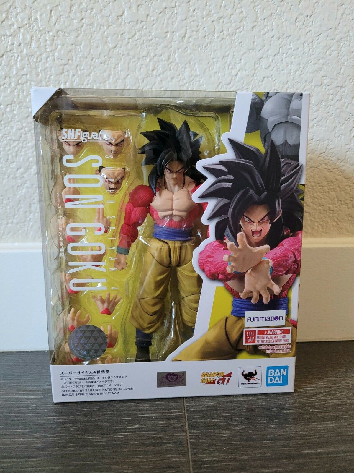 Sh Figuarts Goku Super Saiyan 4 Sayajin Ssj4 Dragon Ball Gt