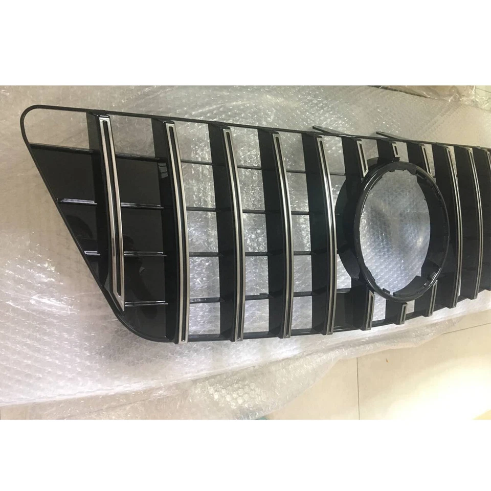 W164 Front GT Grille For Mercedes Benz ML-Class 2009 2010 2011 ML350 ML550 Grill - Image 4 of 4