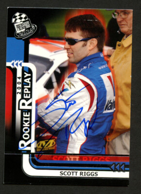 Scott Riggs #89 signed autograph auto 2005 Press Pass NASCAR Trading ...