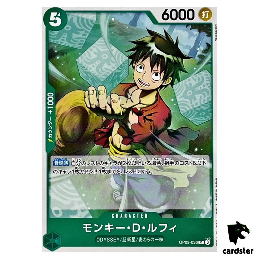 Monkey D. Luffy C OP09-036 Emperors in the New World One Piece ese
