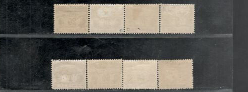 Ivory Coast, 1906-07, Postage Dues, Complete, Sc#J1-8, MLH-MH, SCV$108.00 - Picture 2 of 2