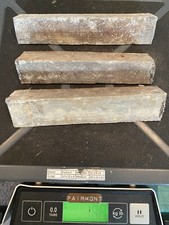 Soft Lead INGOT Bars Sinkers Reloading Crafts  10 Pounds Lot O