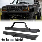 Front & Rear Bumper Winch Mount Plate Fit For 1984-2001 Jeep Cherokee Xj New (For: Jeep Cherokee)