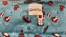 GroVia Wet Bag-LIMITED EDITION-Robots-New -Never Used-Hard to find 