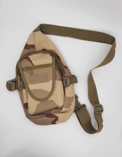 ZAINETTO MONOSPALLA TIPO MILITARE MIMETICO DESERT