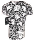 Xtreme Couture by Affliction Men's T-Shirt ACCUSER Skull Biker