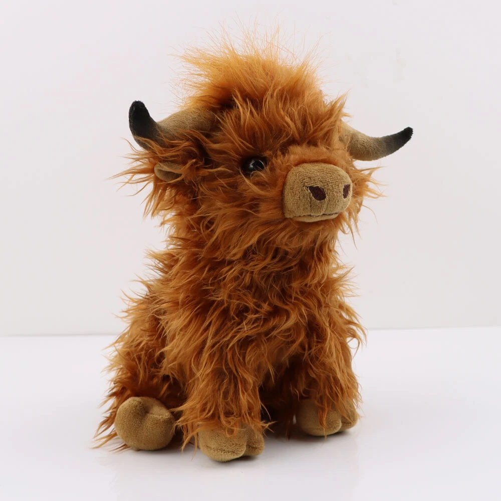 Baby highland cow on sale stuffed animal