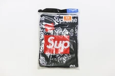 Supreme x Hanes Briefs Black Bandana M (2 Pack)