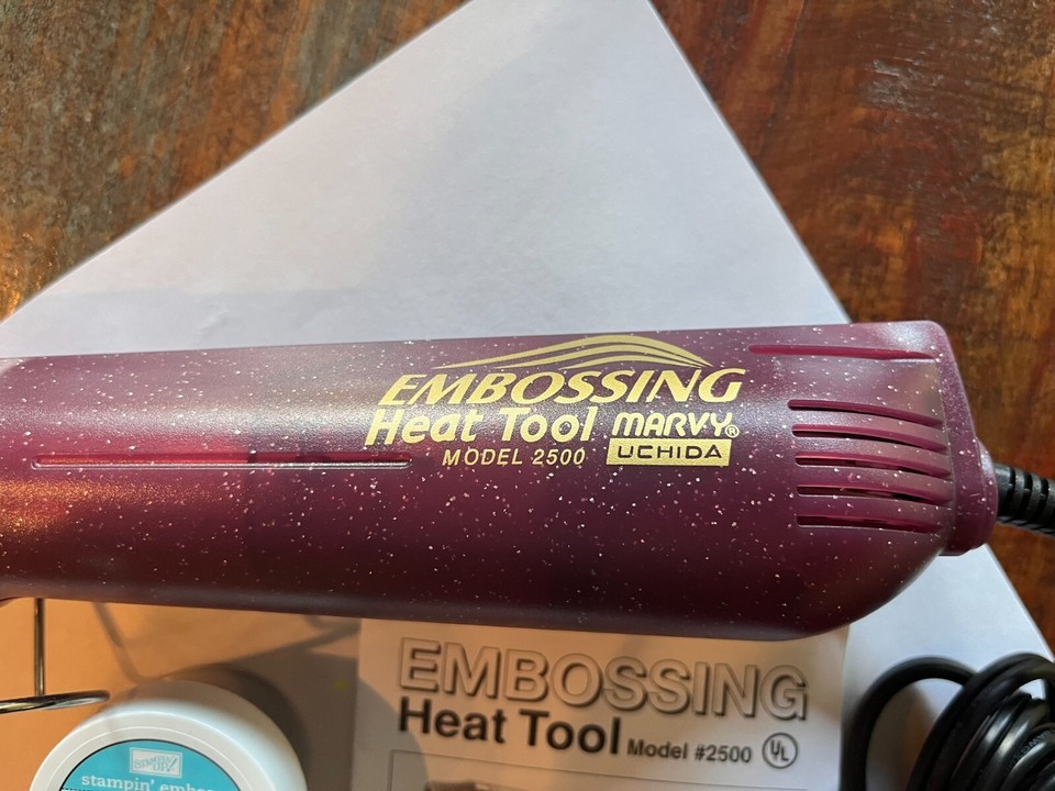 Stampin' Up Heat Gun Embossing Heat Tool Model 2500 eBay