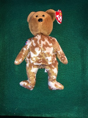 hero beanie baby 2003 value