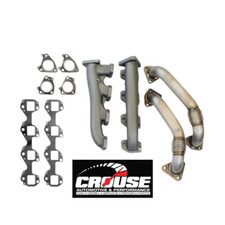 HIGH FLOW MANIFOLD & UP PIPE KIT FOR 2001-2004 6.6L LB7 DURAMAX DIESEL
