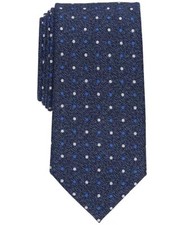 Club Room Mens Navy Totten Dot Regular Tie One Size NWT