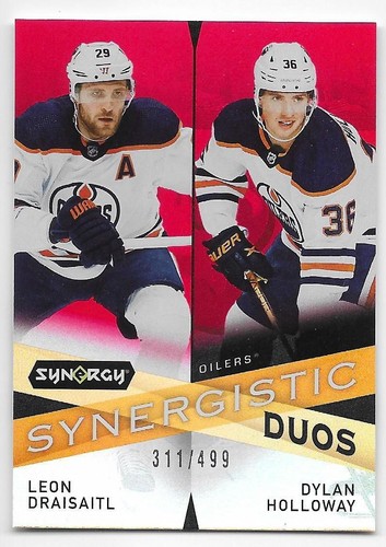 22/23 UPPER DECK SYNERGY SYNERGISTIC DUOS RED /499 (#SD1-SD18) U-Pick From List - Picture 3 of 7