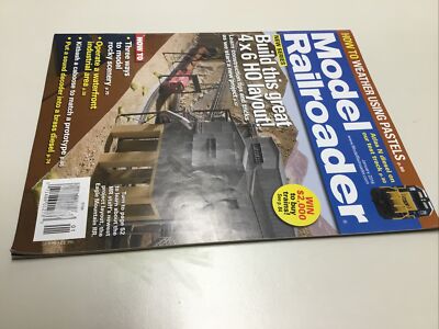 Model Railroader 01/2016 ''Build this great 4x6 H0 layout 