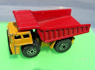 matchbox dump truck 1989